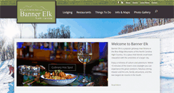 Desktop Screenshot of bannerelk.com