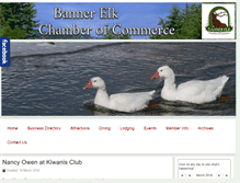 Tablet Screenshot of bannerelk.org